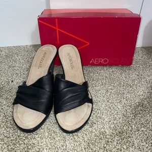Black brand new women heels